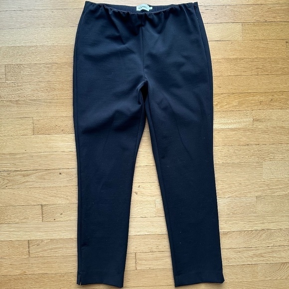 The Reset R Label Women's Crop Pants Ankle Straight Slim Black Sz M - Picture 2 of 11